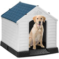 Bestpet Large Dog House Insulated Kennel Durable Plastic Dog House for Small Medium Large Dogs Indoor Outdoor Weather &amp; Water Resistant Pet - Pet Supplies online store