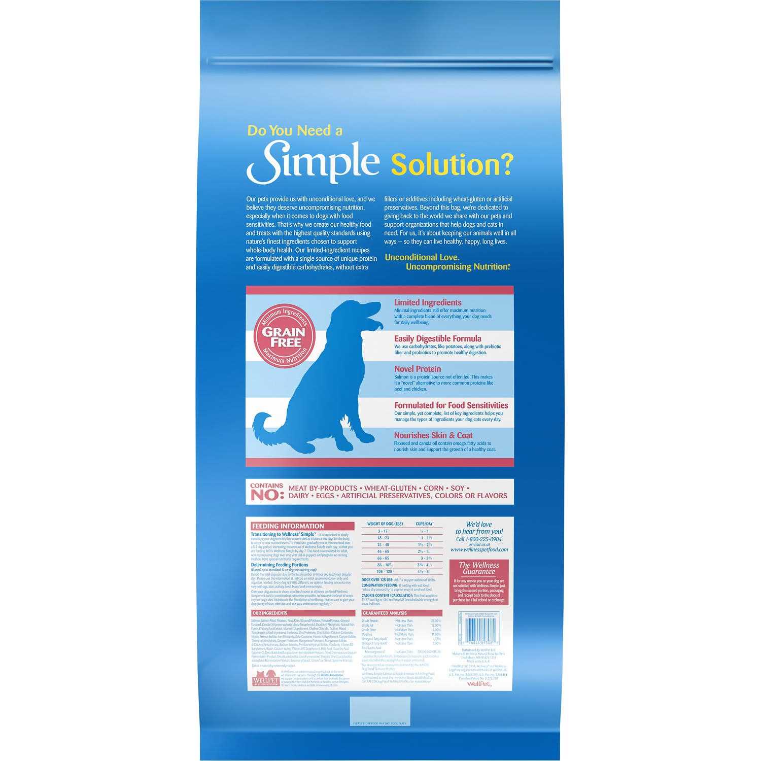 Grain Free Salmon & Potato Dry Dog Food L5360