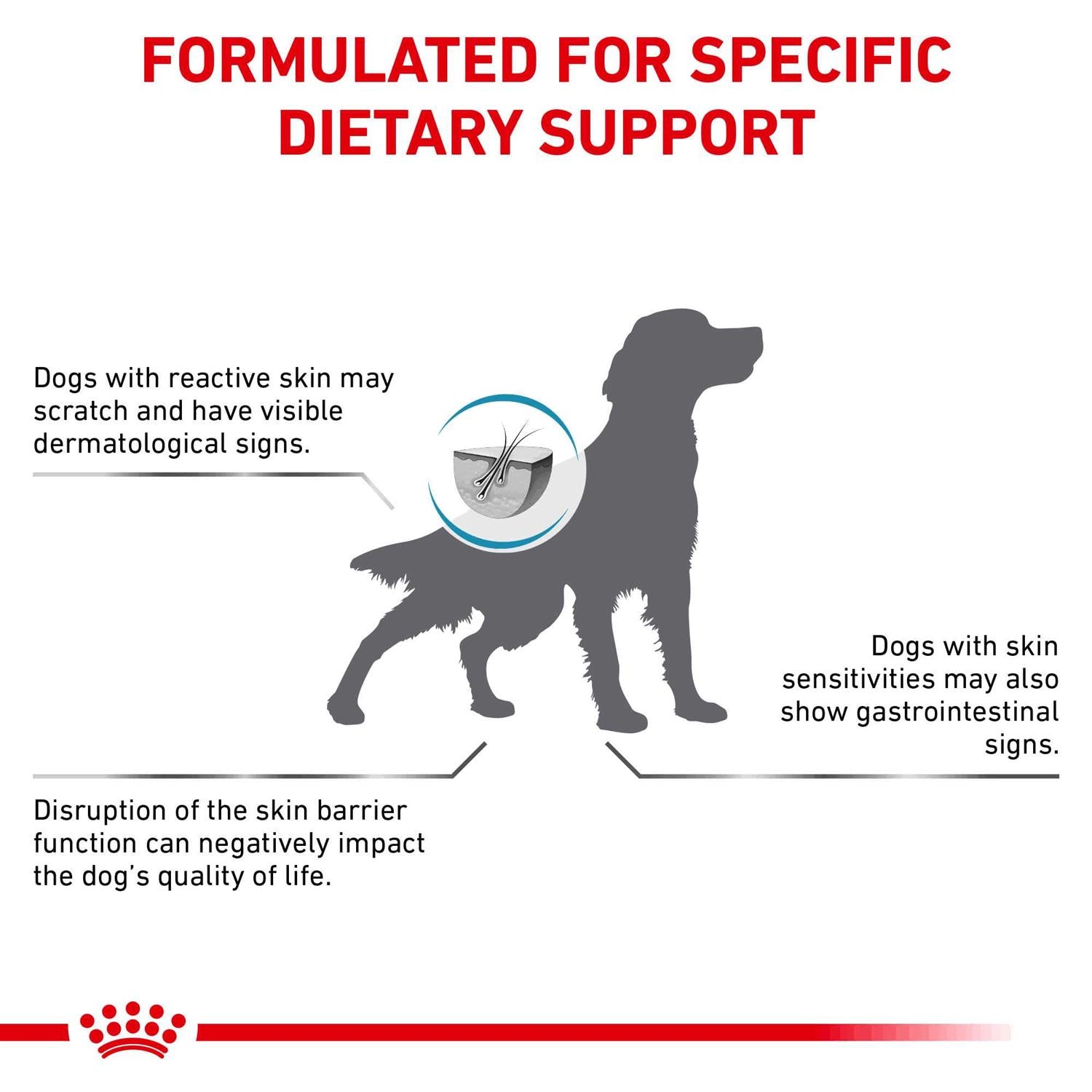 Veterinary Diet Skin Support Dry Dog Food V47767