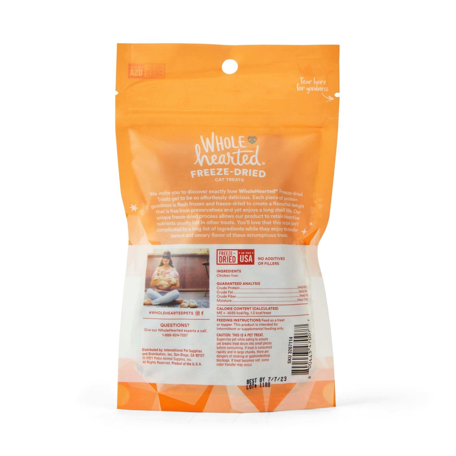Freeze-Dried Chicken Liver Cat Treats Q271430