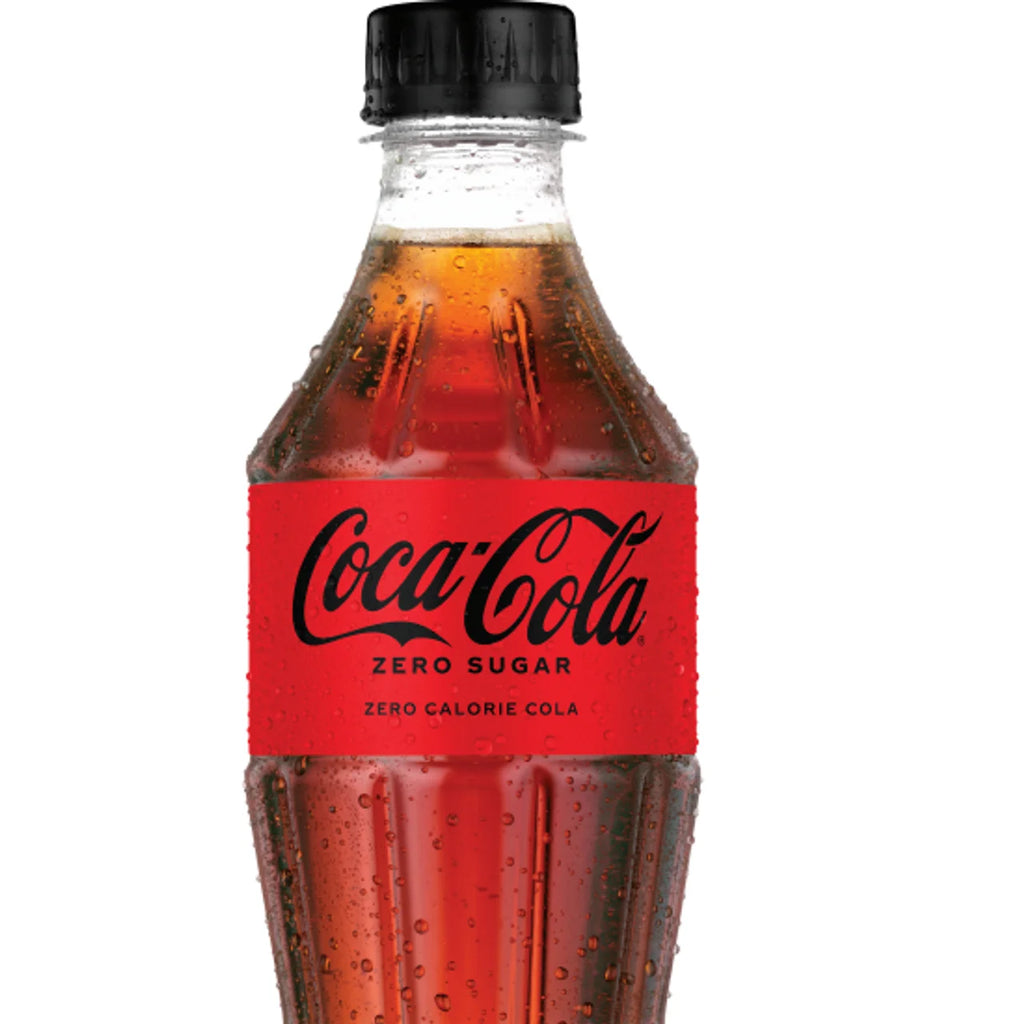 Zero Sugar Soda, 20 Fl Oz Bottle, Pack of 10 G505