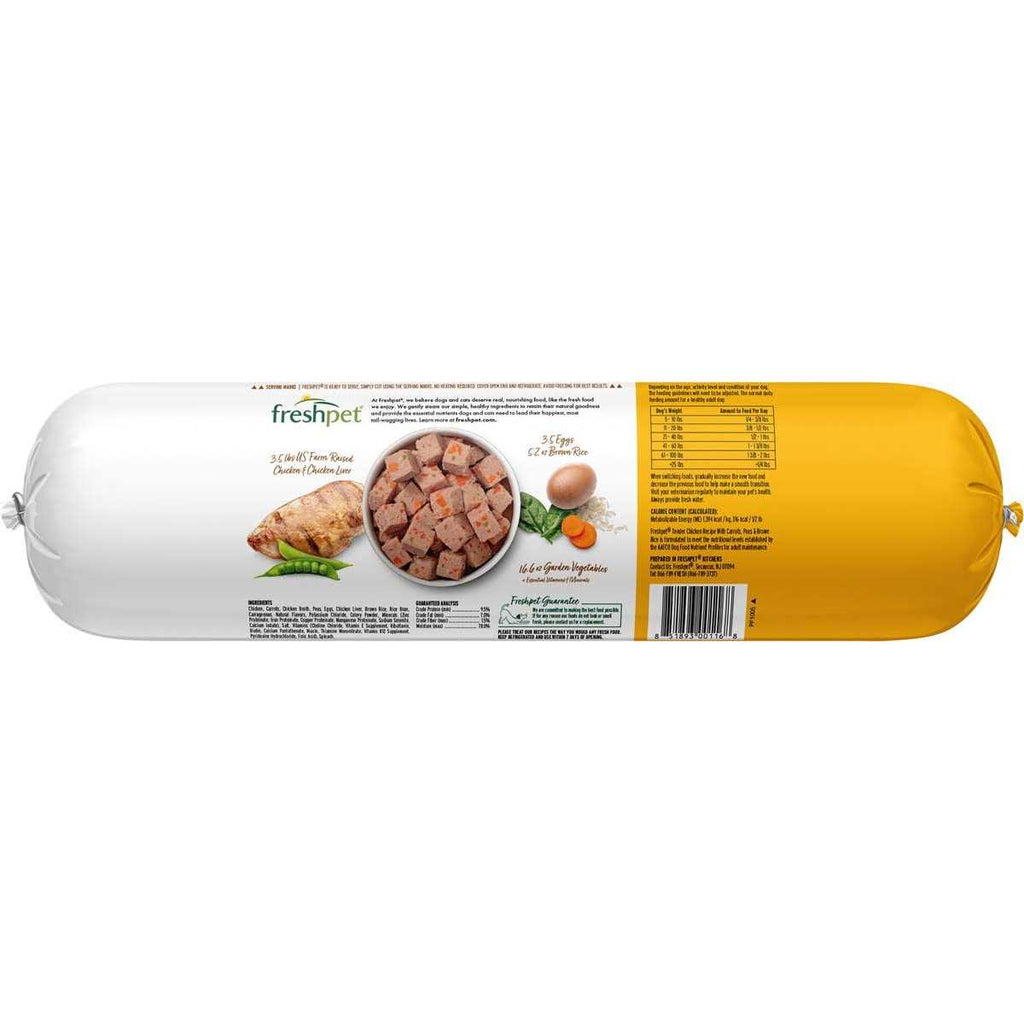 Tender Chicken Recipe Slice & Serve Roll Dog Food Z293361
