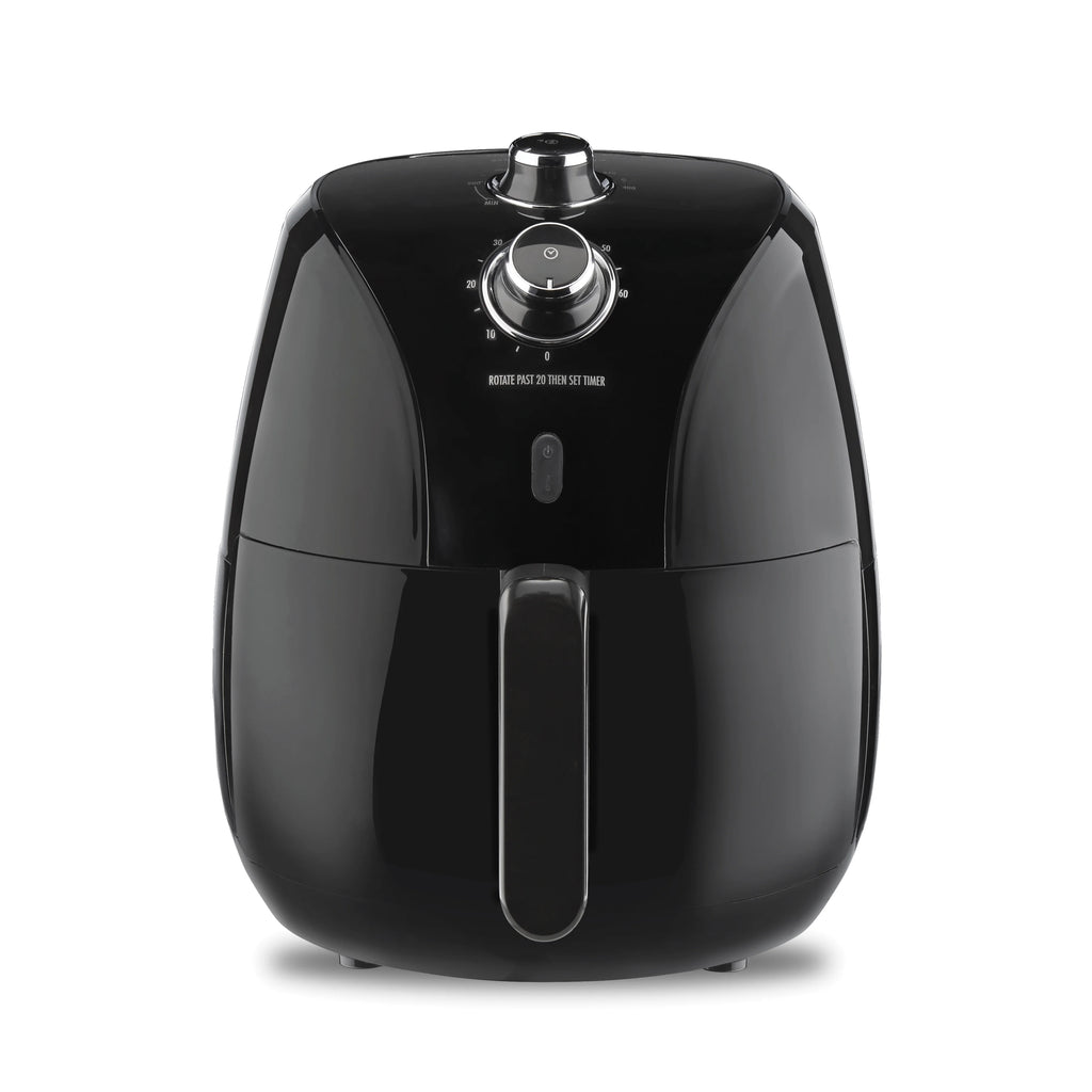 Proctor Silex Air Fryer, 5.8 Quart, Air Oven Temperature Control, 60 Min Timer, Non Stick Fryer Basket, 1700W, Black, 35060