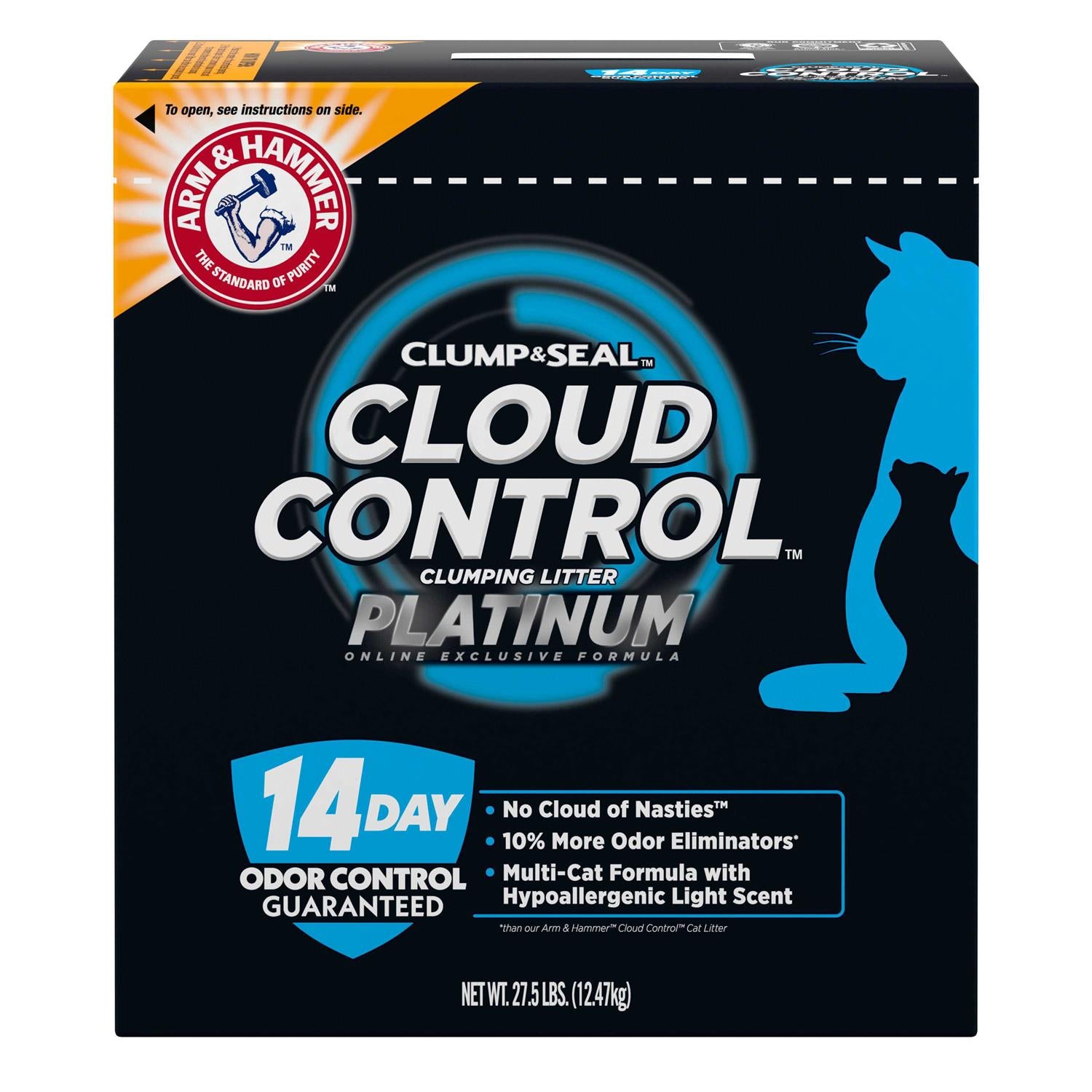 Arm &amp; Hammer Cloud Control Platinum Clumping Cat Litter - Pet Supplies online store