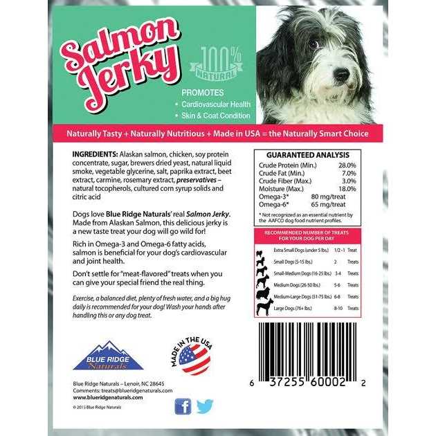 Alaskan Salmon Jerky for Pets B6789