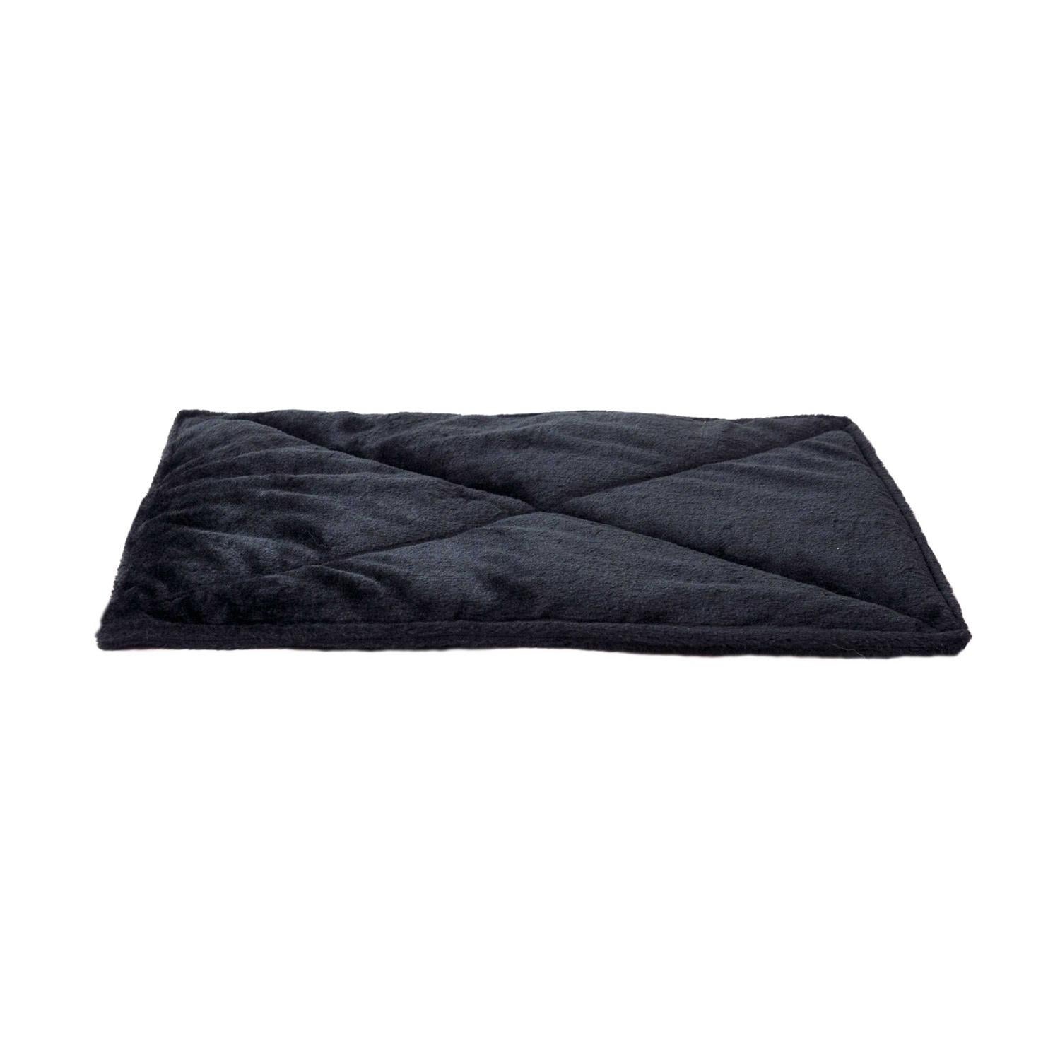 Self-Warming Faux Fur Pet Bed Mat Q91309