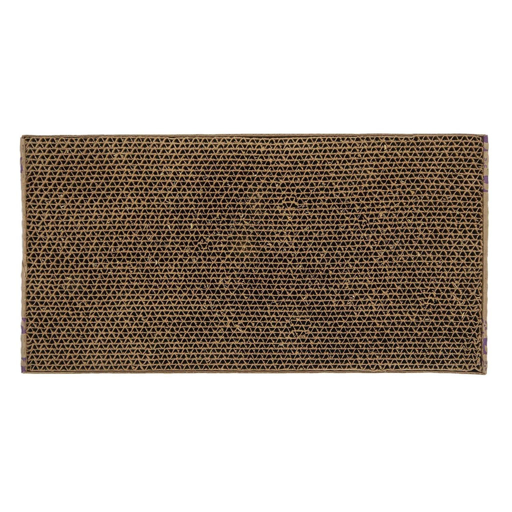 Double Wide Corrugated Cat Scratcher with Catnip V571515