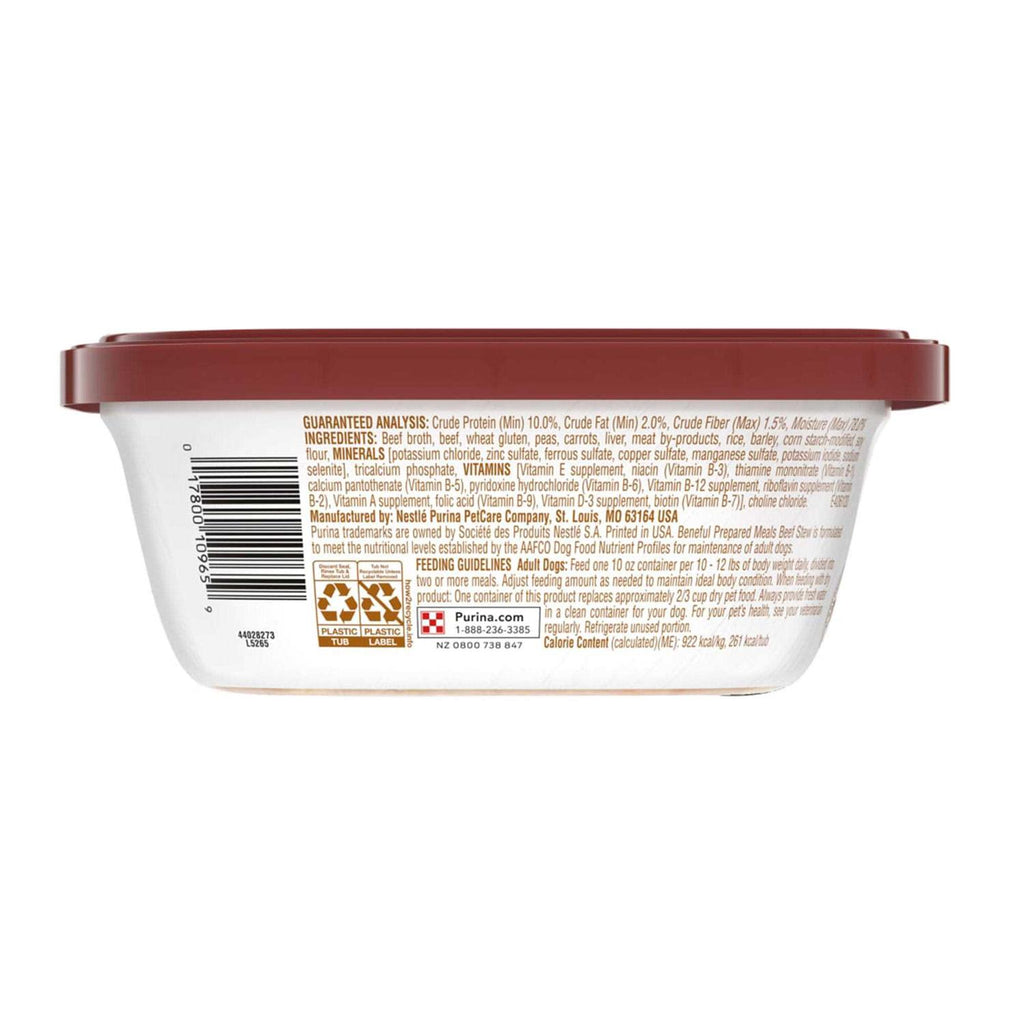Beef Stew Prepared Meals Dog Food D25199