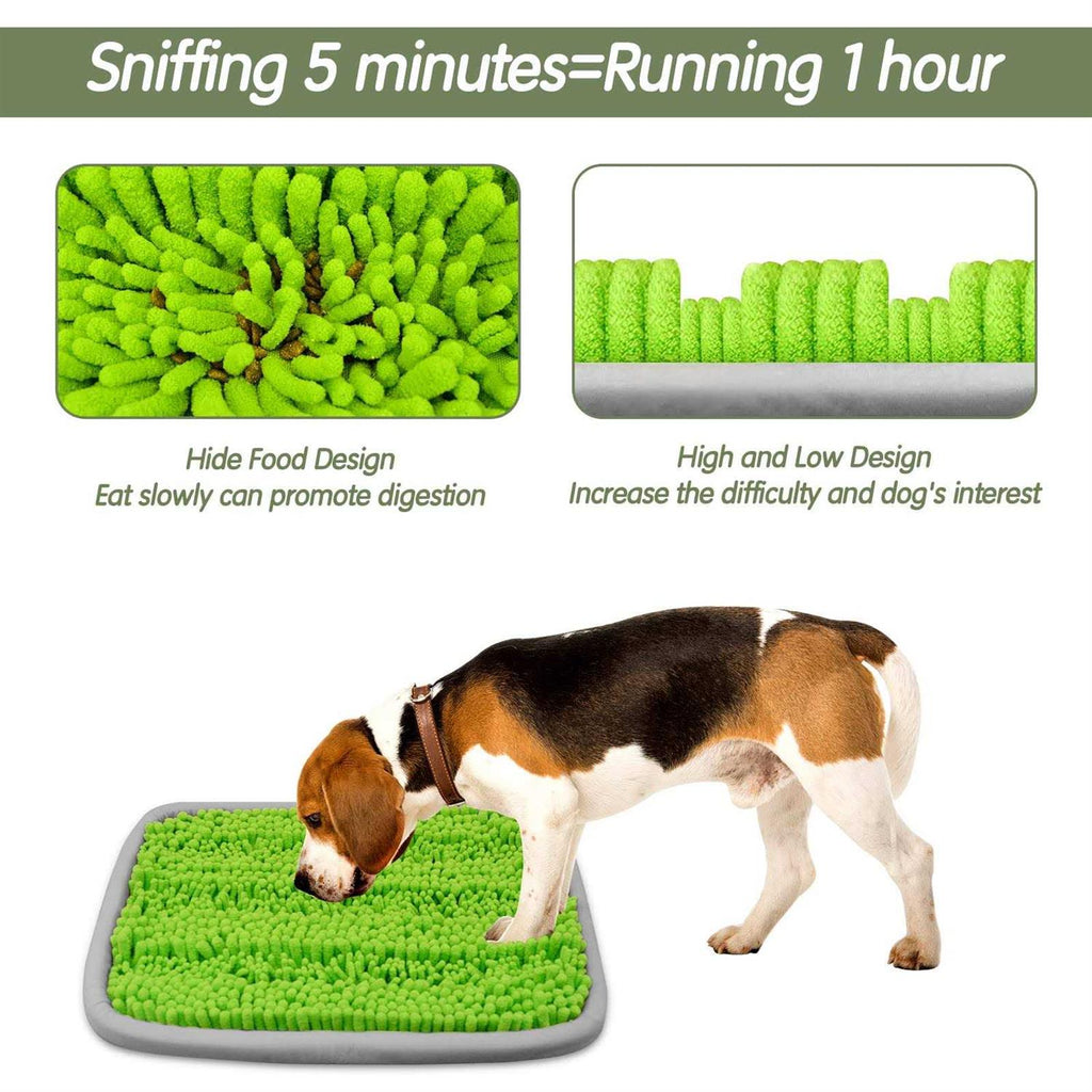 Snuffle Mat for Dogs Interactive Sniffing Pad Nosework Training L3611
