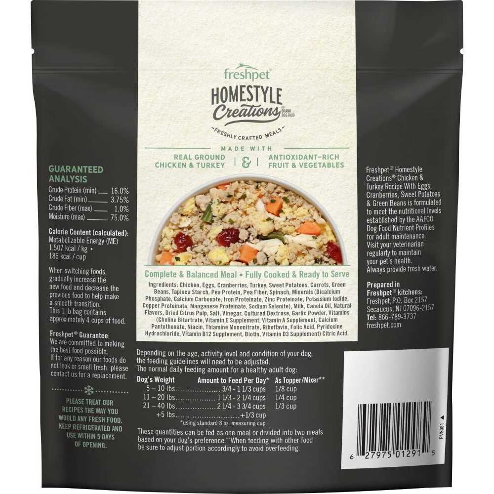 Chicken & Turkey Fresh Dog Food I7141