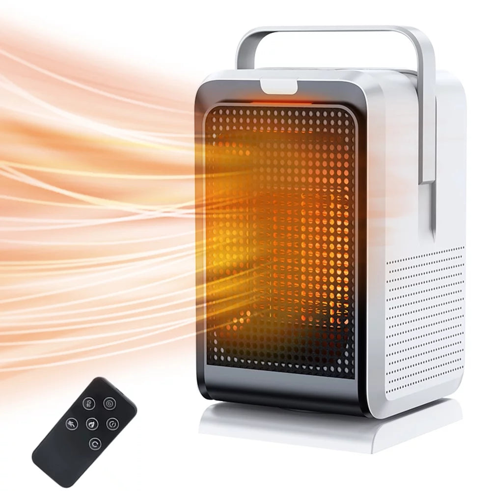 Portable Heater, 90° Oscillation, PTC Ceramic Warm Air Blower X791955