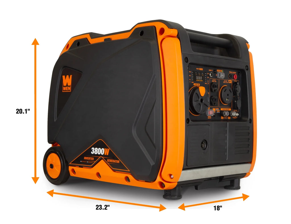 3800-Watt Portable Inverter Generator with Electric Start A854
