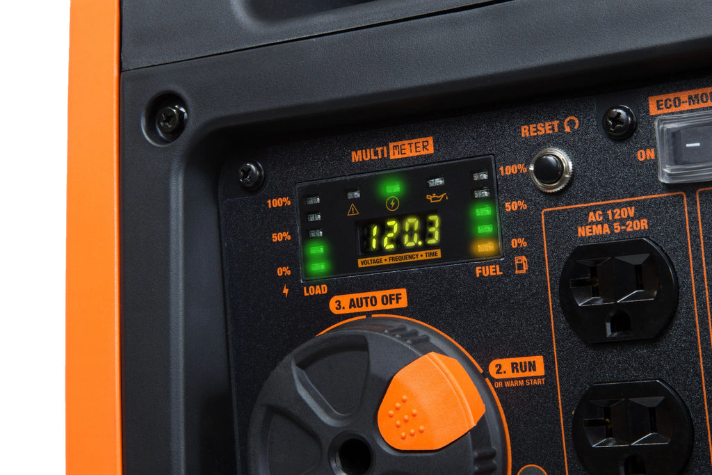 3800-Watt Portable Inverter Generator with Electric Start A854