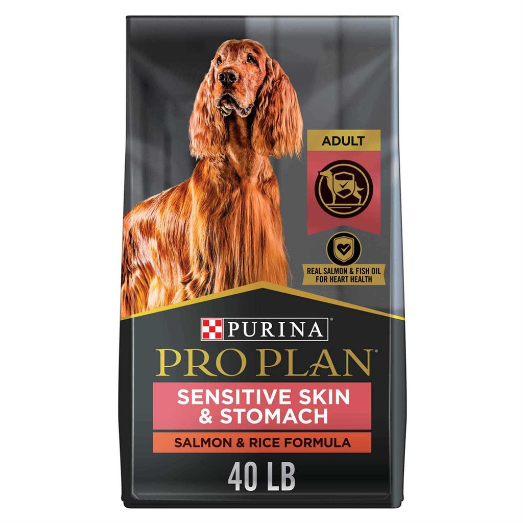 Purina Pro Plan Sensitive Skin &amp; Stomach Salmon &amp; Rice Formula Dry Dog Food - Pet Supplies online store