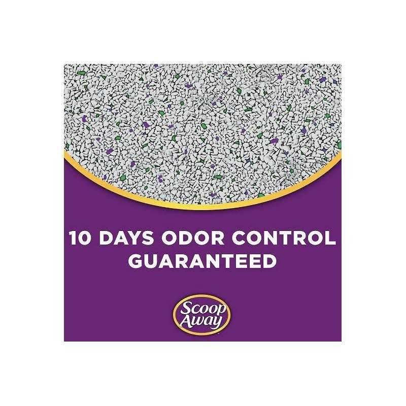 Fresh Scented Clumping Clay Cat Litter, 10.5 lb, Pack of 4 Y15241