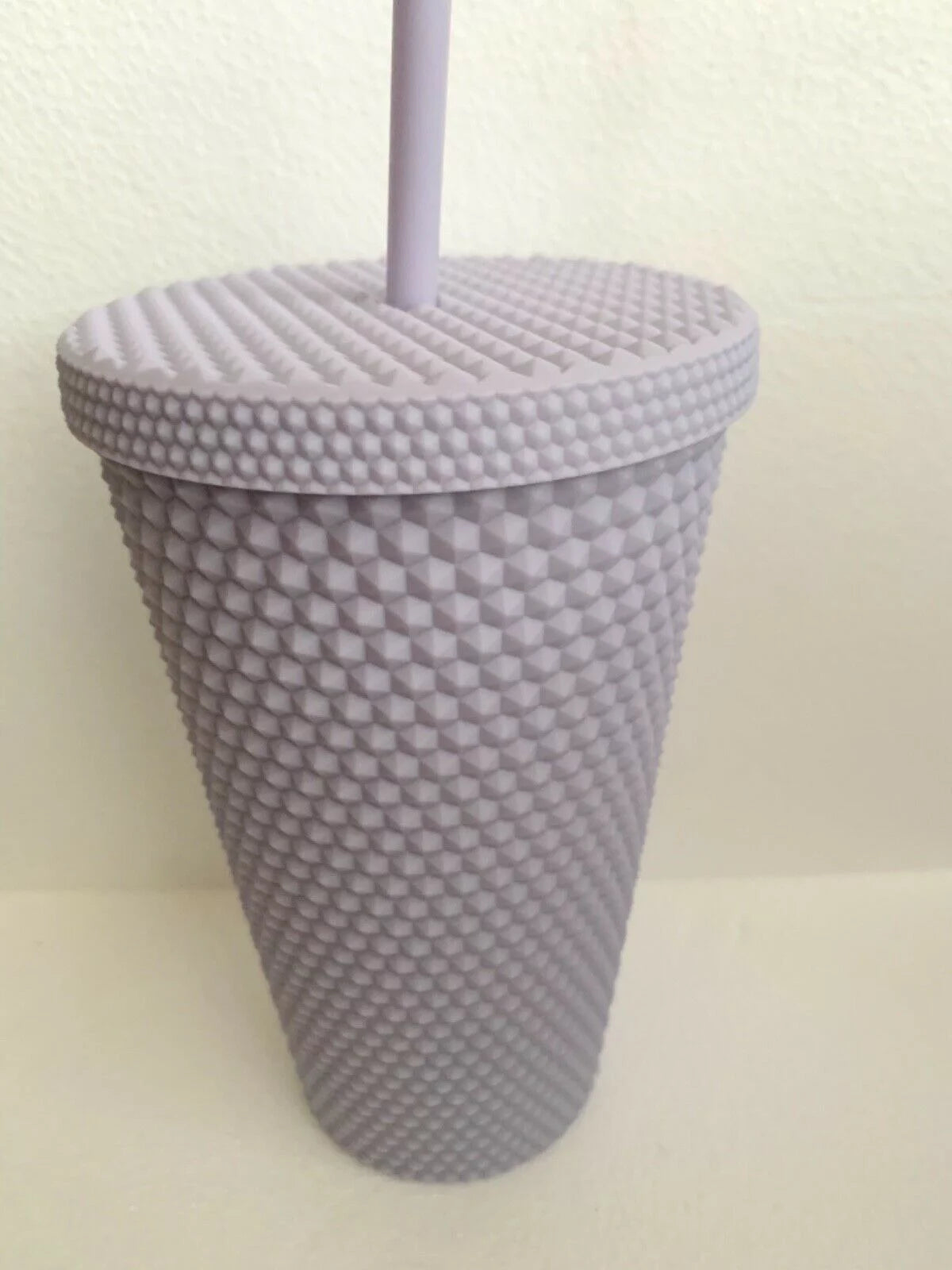 Studded Matte Lilac Purple Tumbler Cold Cup, 16 oz C801