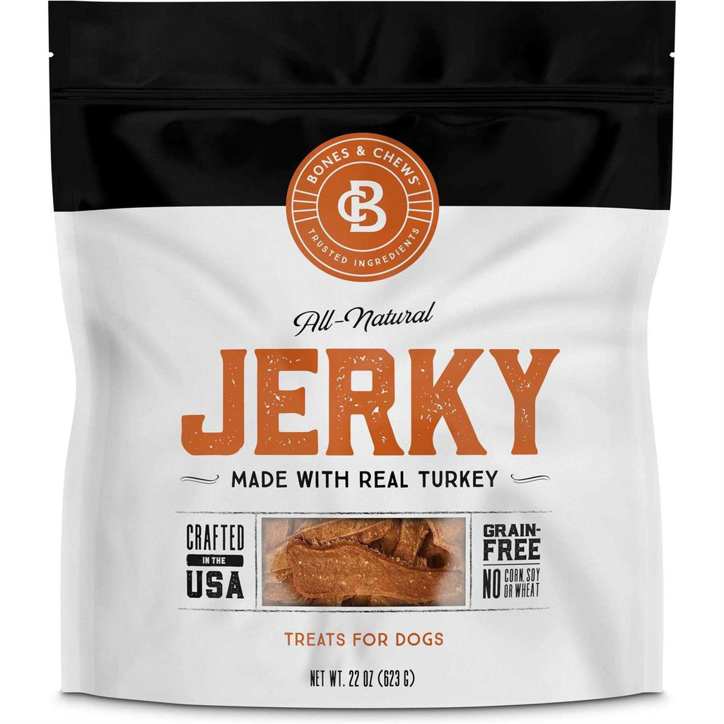 Bones &amp; Chews All Natural Grain-Free Jerky Made with Real Beef Dog Treats - Pet Supplies online store