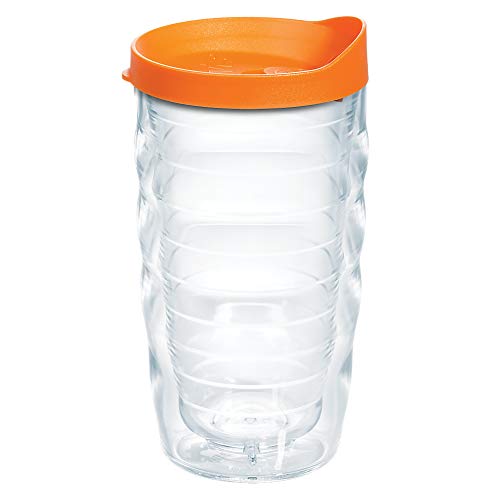 Double Walled Insulated Tumbler Travel Cup, 24oz 2pk, Blue Lid V78473