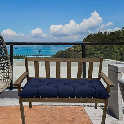 Waterproof Bench Cushion with Ties for Patio, Porch, Garden Furniture L6072