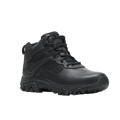 Men's Tactical Waterproof Hiking Boots, Lightweight Leather Outdoor Shoes S285