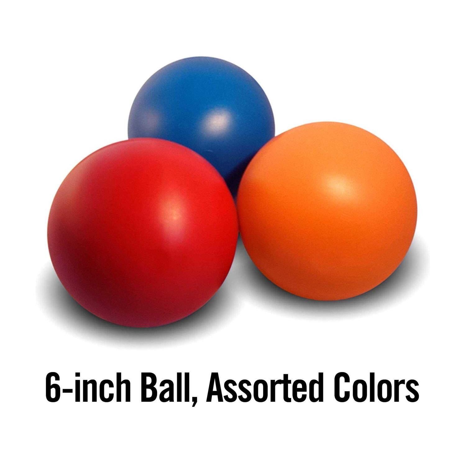 Indestructible Ball Dog Toy, 6-in X38487