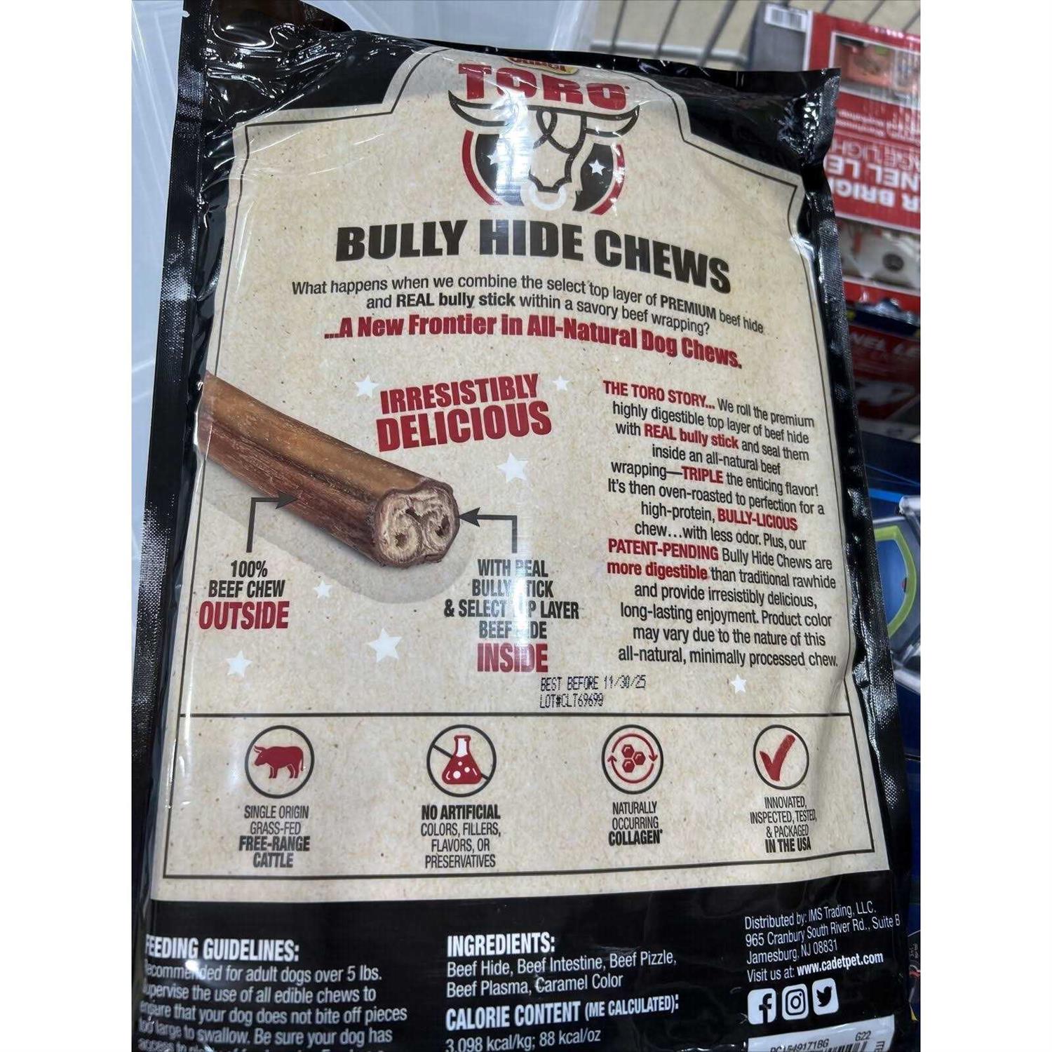 All-Natural Dog Chews Hide Sticks R102