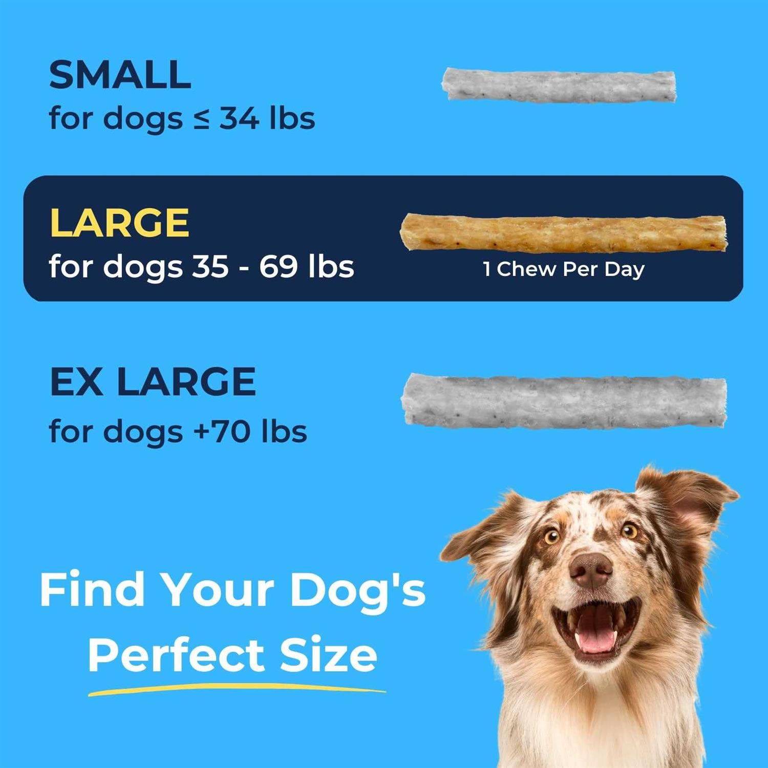 Tartar Shield Soft Rawhide Chews for Dogs P232