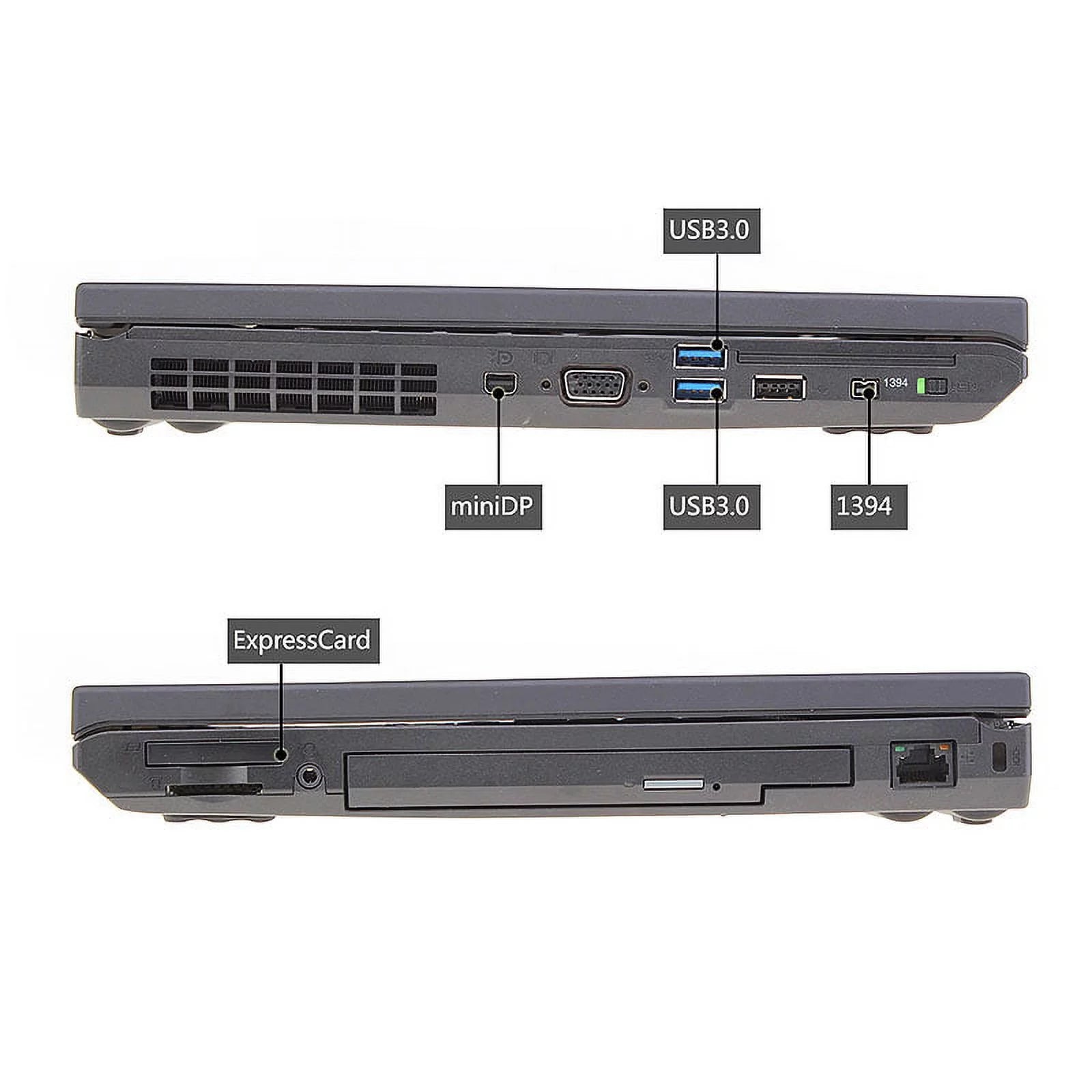 Used ThinkPad T530 2.9GHz i7 4GB 320GB Windows 10 Pro Laptop J86984