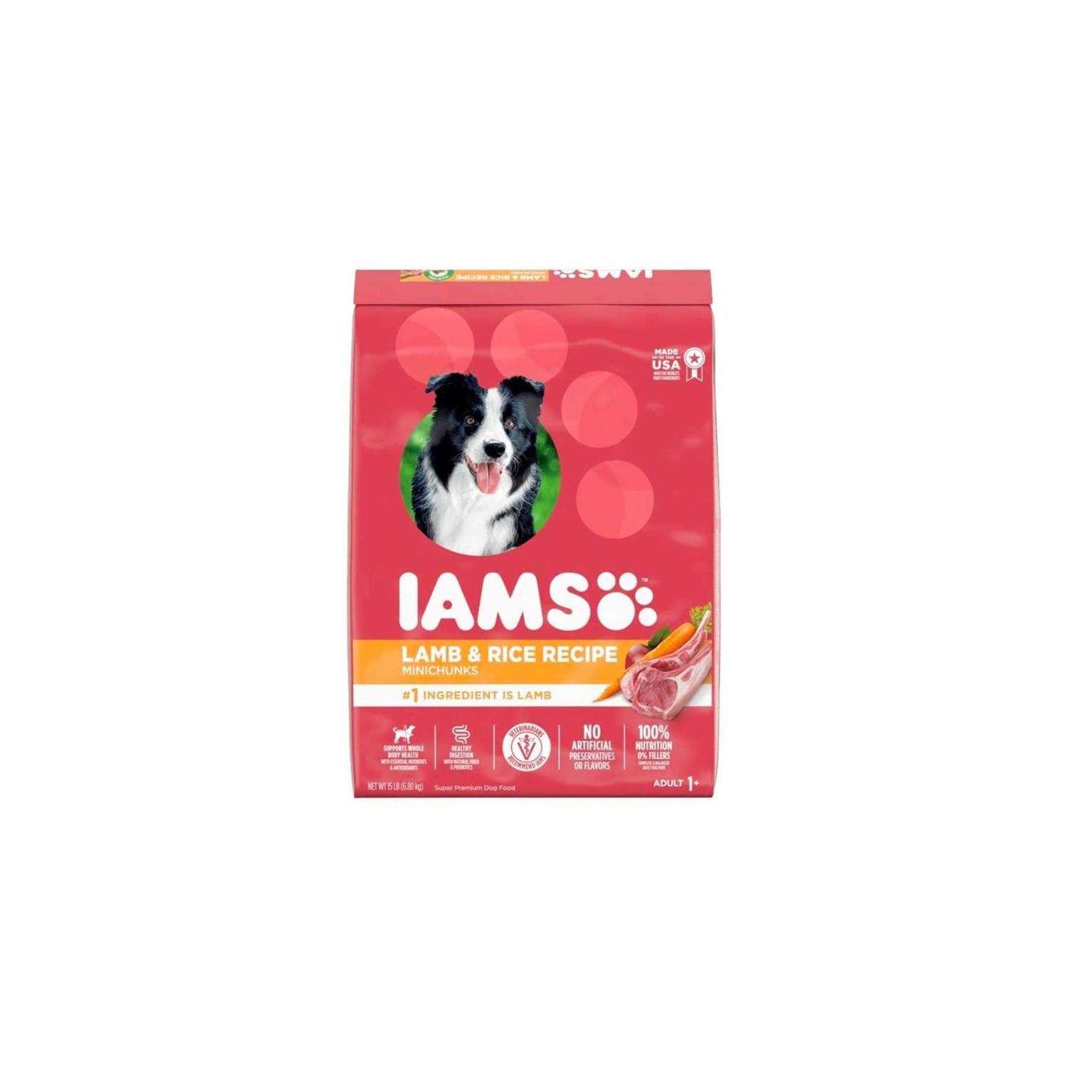 Adult Dry Dog Food Lamb Rice Y8403