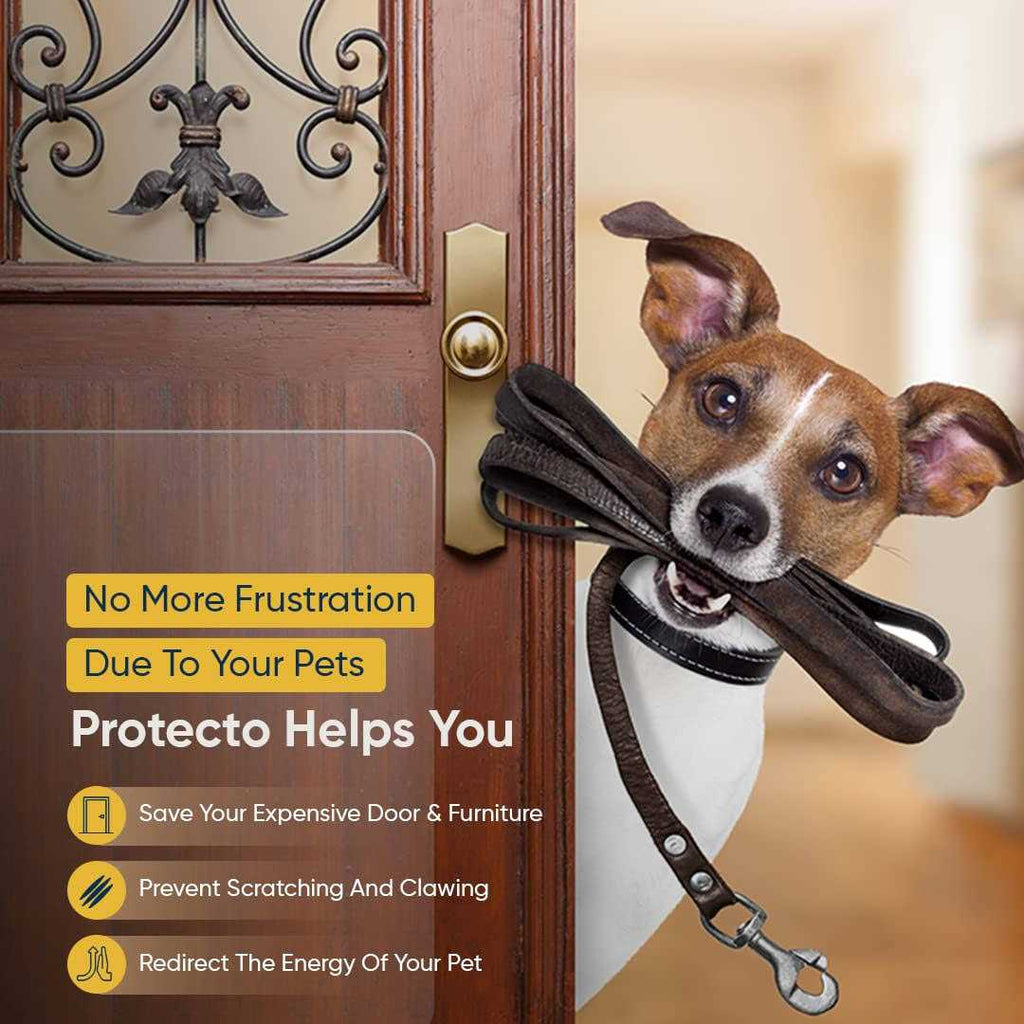 Pet Scratch Protector Door Guard with Custom Cut Knife Z2872