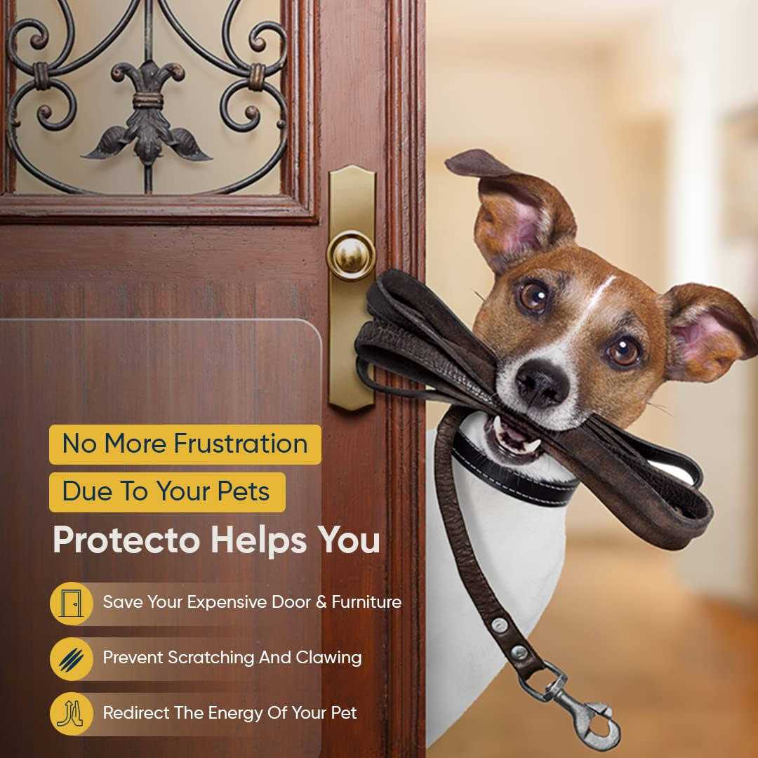 Pet Scratch Protector Door Guard with Custom Cut Knife Z2872