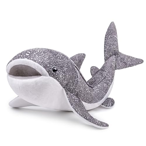 Realistic Whale Shark Plush, 31 Inch Stuffed Ocean Animal Toy H7059