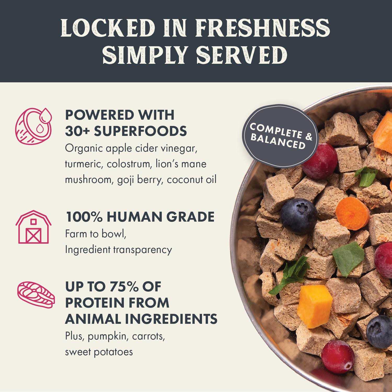 Air Dried Salmon Recipe Dog Food M29486
