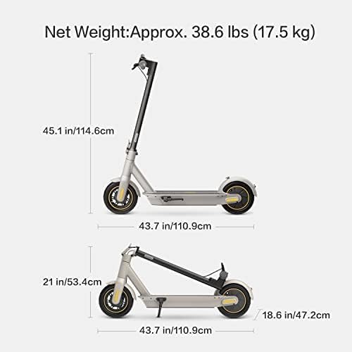 Electric Kick Scooter for Adults with Long Range and Dual Suspension N16570