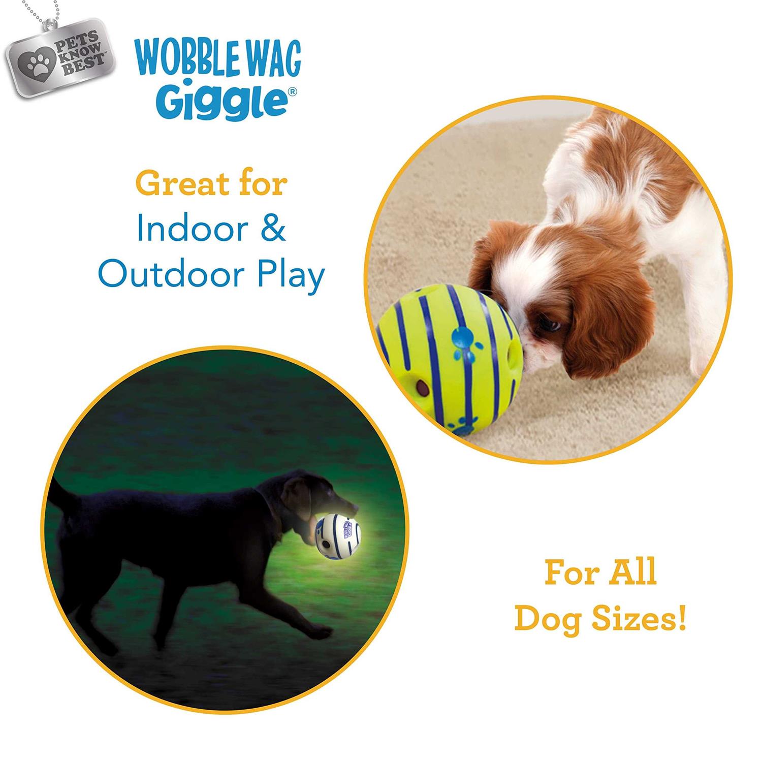 Wobble Wag Giggle 2 Pack Pet Toy Y339