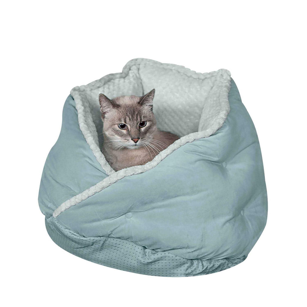 Calming Faux Fur Velvet Pet Bed Z1871