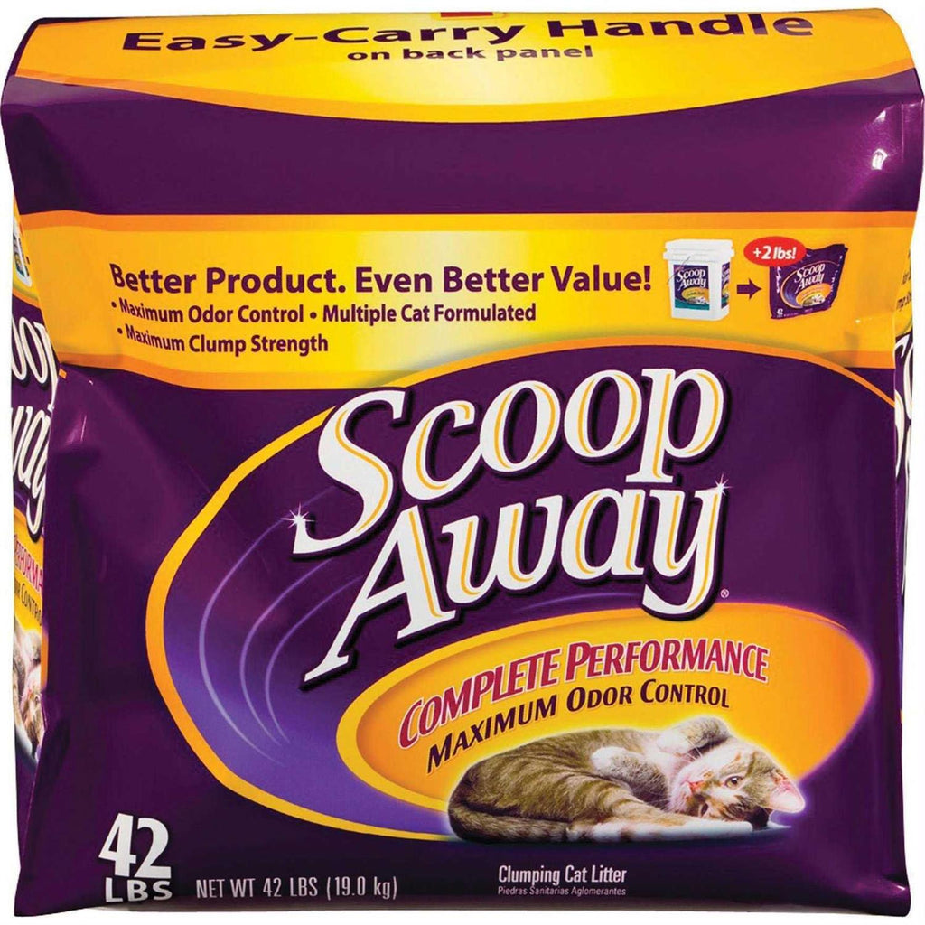 Fresh Scented Clumping Clay Cat Litter, 10.5 lb, Pack of 4 Y15241