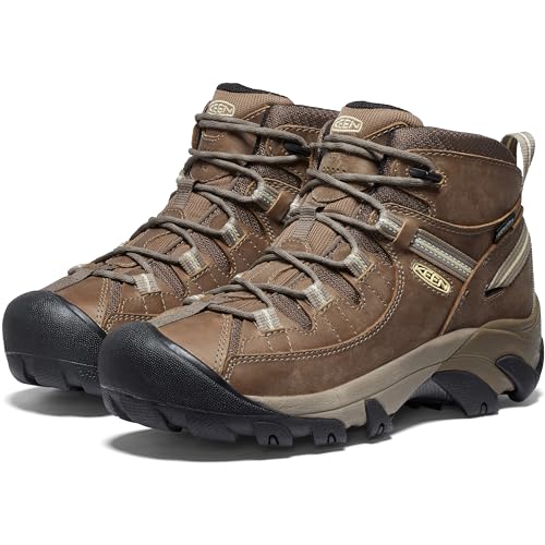Women's Mid Height Waterproof Hiking Boots Q6587