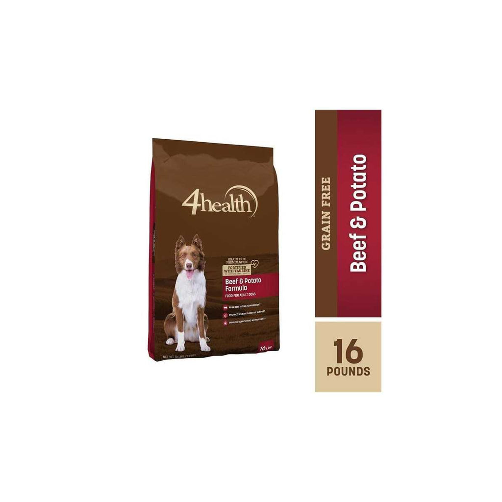 4health Grain Free Formulation Beef and Potato Formula Dry Dog Food - Pet Supplies online store