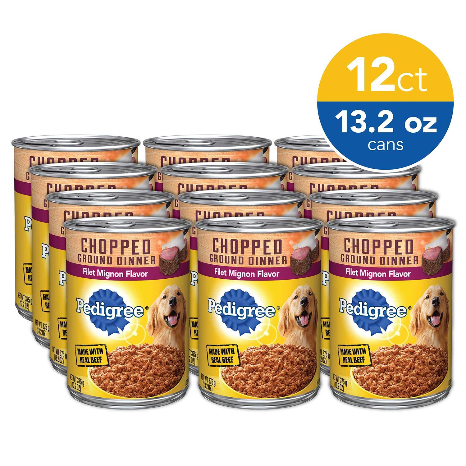 Ground Dinner with Filet Mignon Canned Dog Food E4482
