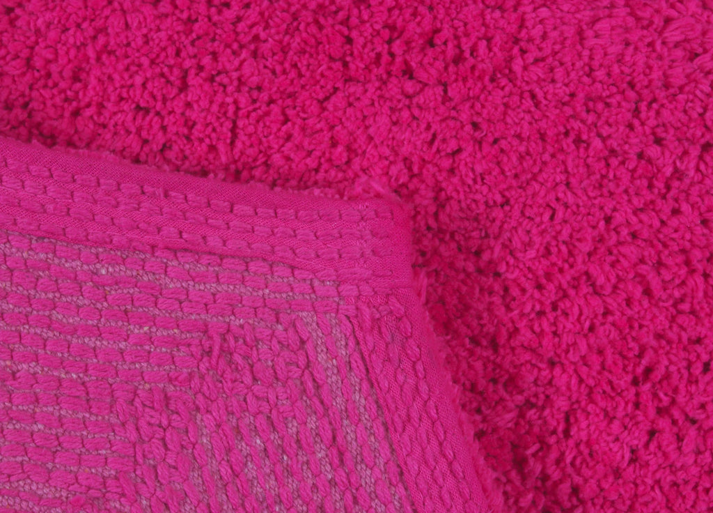 100% Cotton Tufted Bath Rug, Non-Slip Plush, Machine Washable, 24x40 F36078
