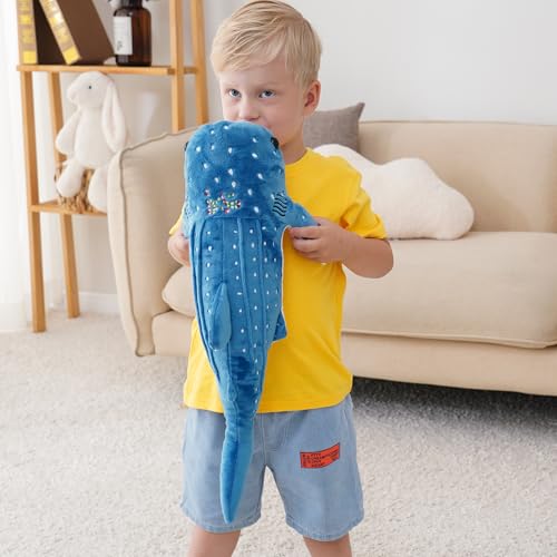 Giant Plush Whale Shark Stuffed Animal Pillow Toy V834