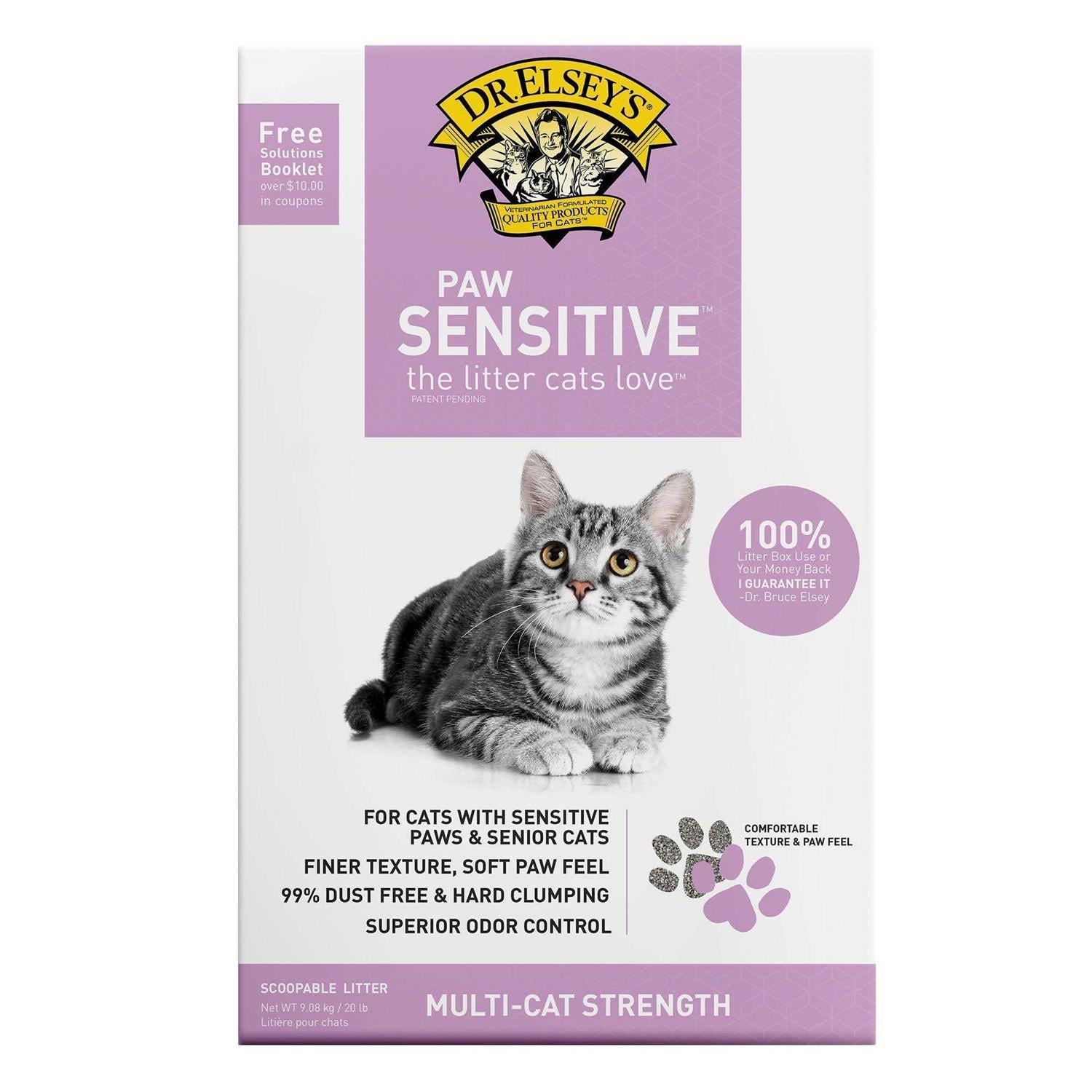 Sensitive Clumping Multi-Cat Clay Litter P2872