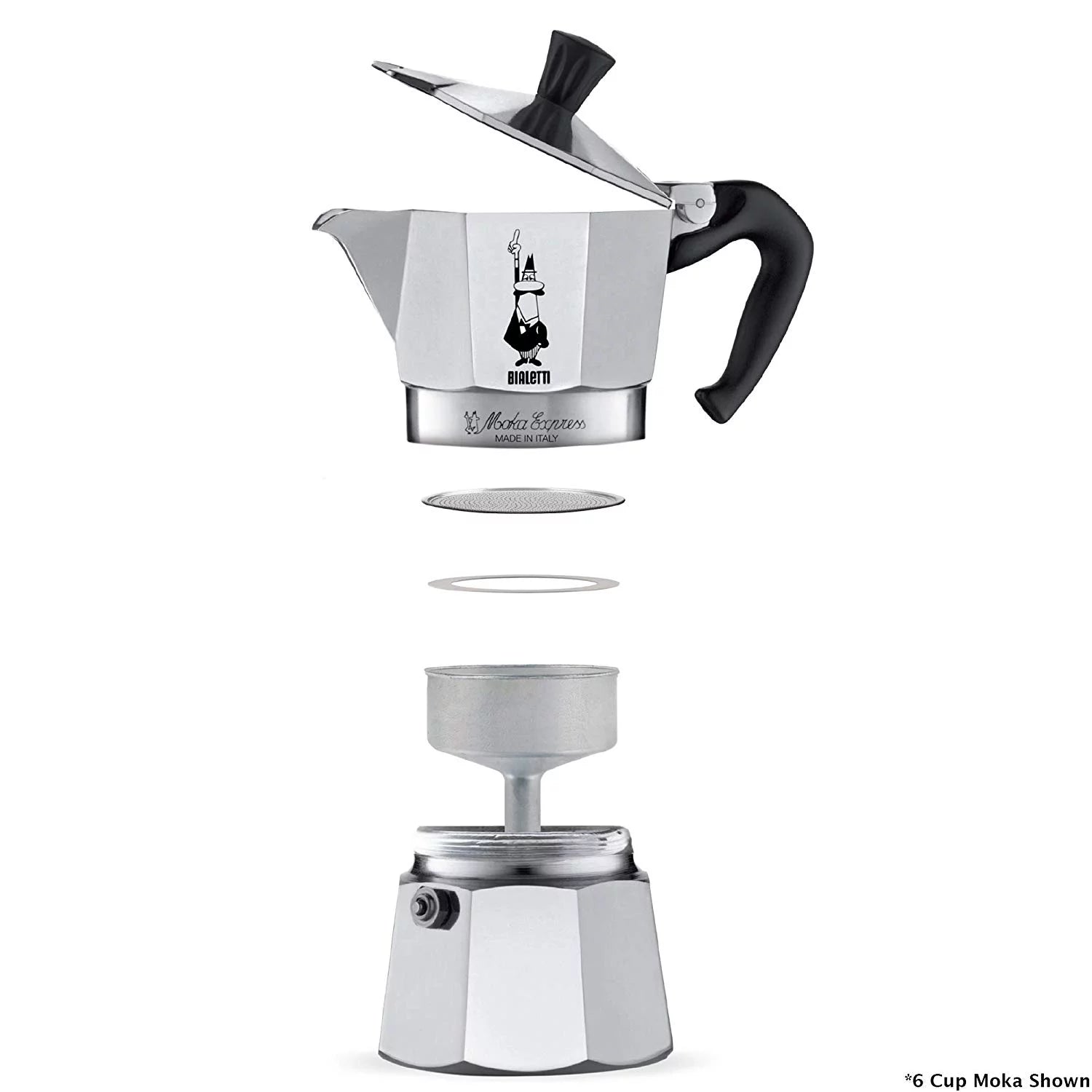 Italian coffee maker, 3 cup J212572
