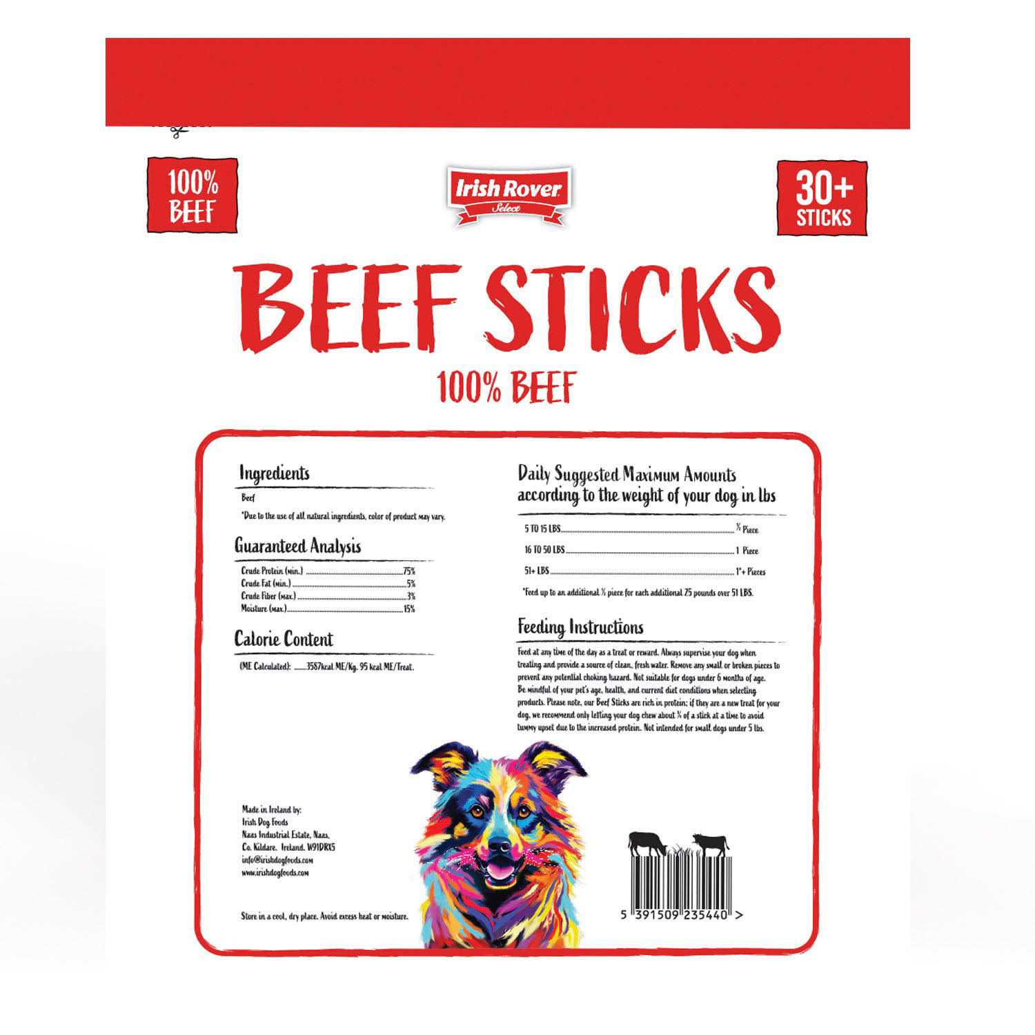 Beef Stick Dog Treats O60570