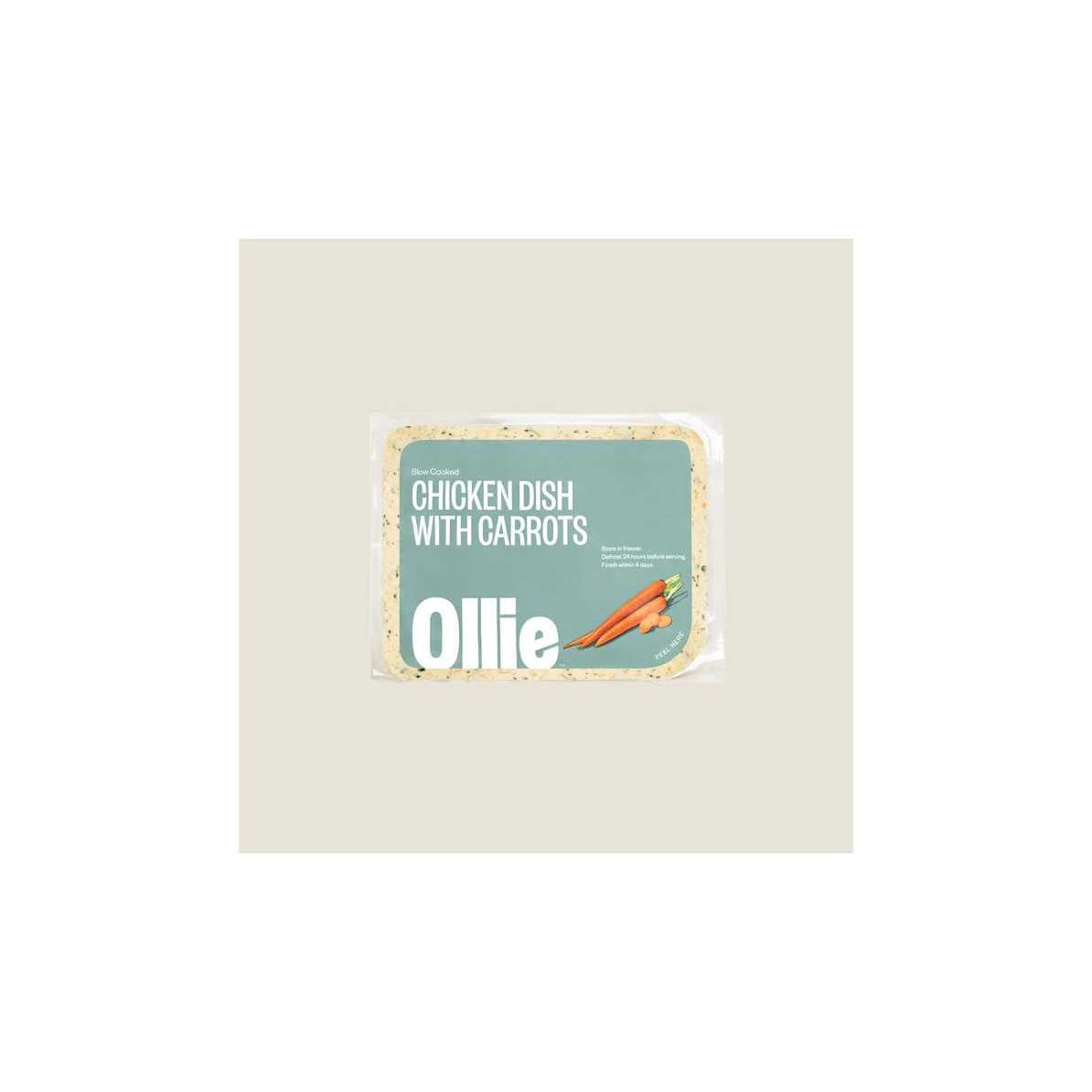 Chicken Dish with Carrots Frozen Dog Food F308