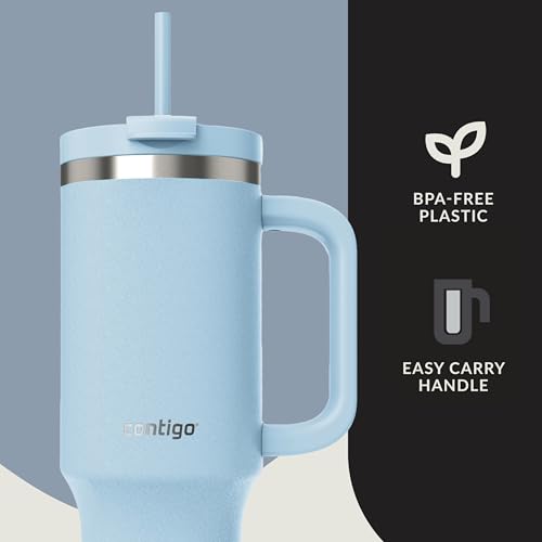 40oz Stainless Steel Vacuum Insulated Tumbler, Leak-Proof, Cold for 29 Hours O99583
