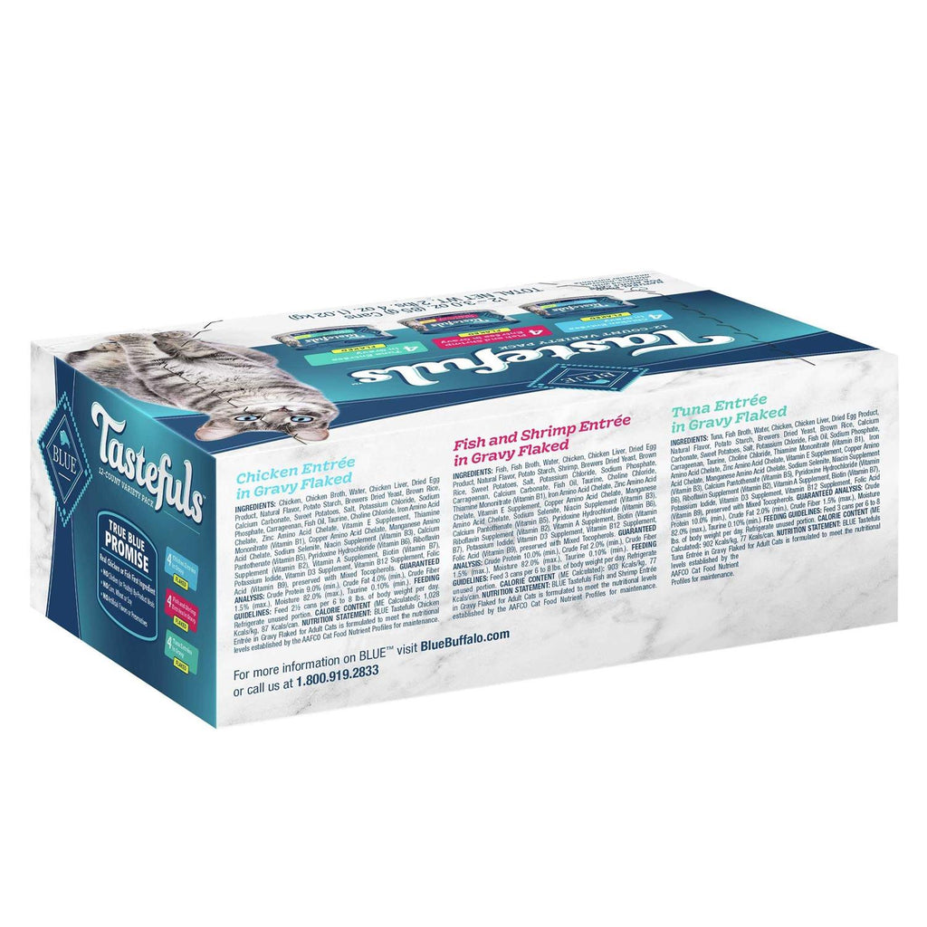 Wet Cat Food Flaked Variety Pack A29762