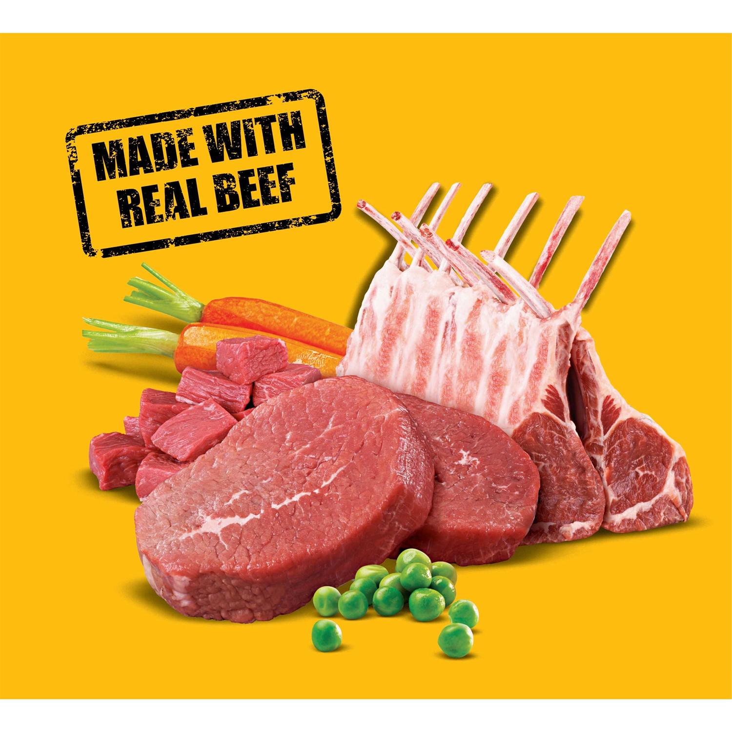 High Protein Adult Dry Dog Food Beef and Lamb X96368