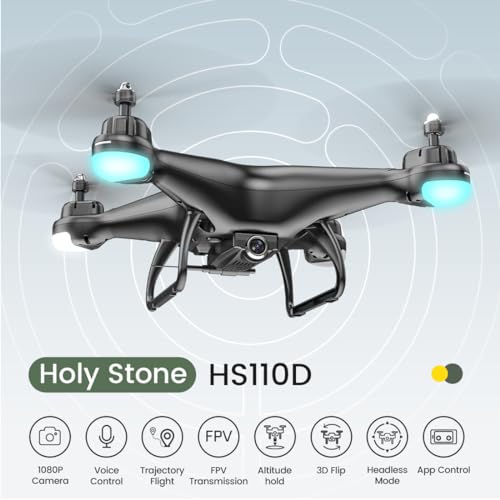 FPV Drone with 1080P HD Camera and Wide Angle WiFi E900865
